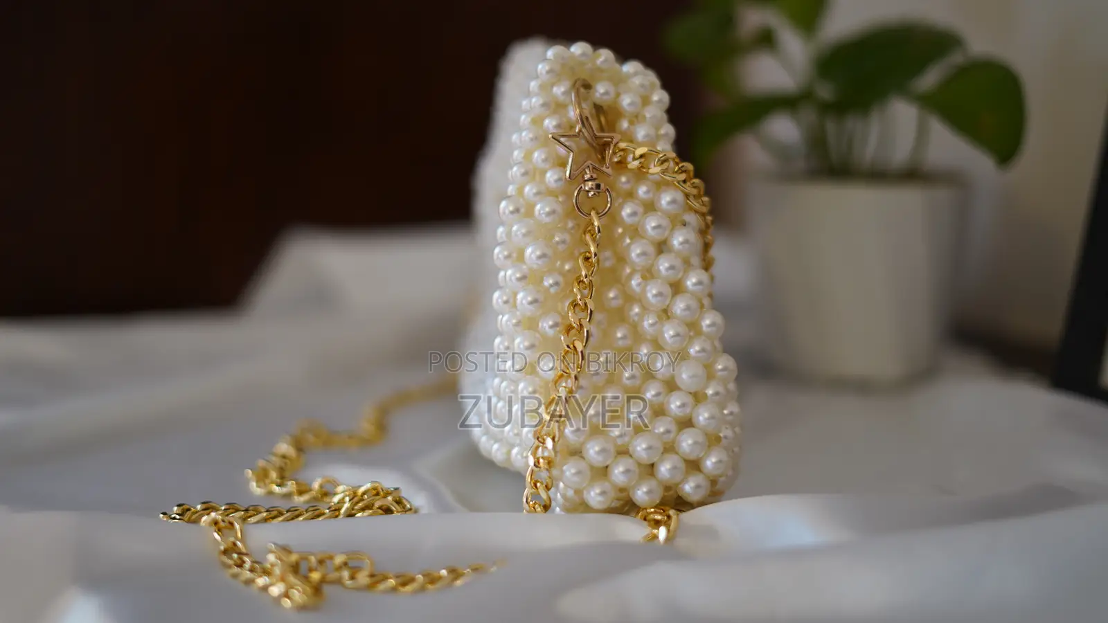 Handmade Pearl Handbag