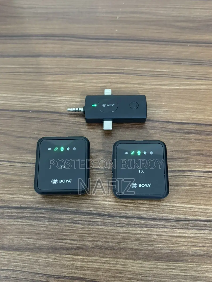 Boya-mw8 Wireless Mini Microphone New Condition