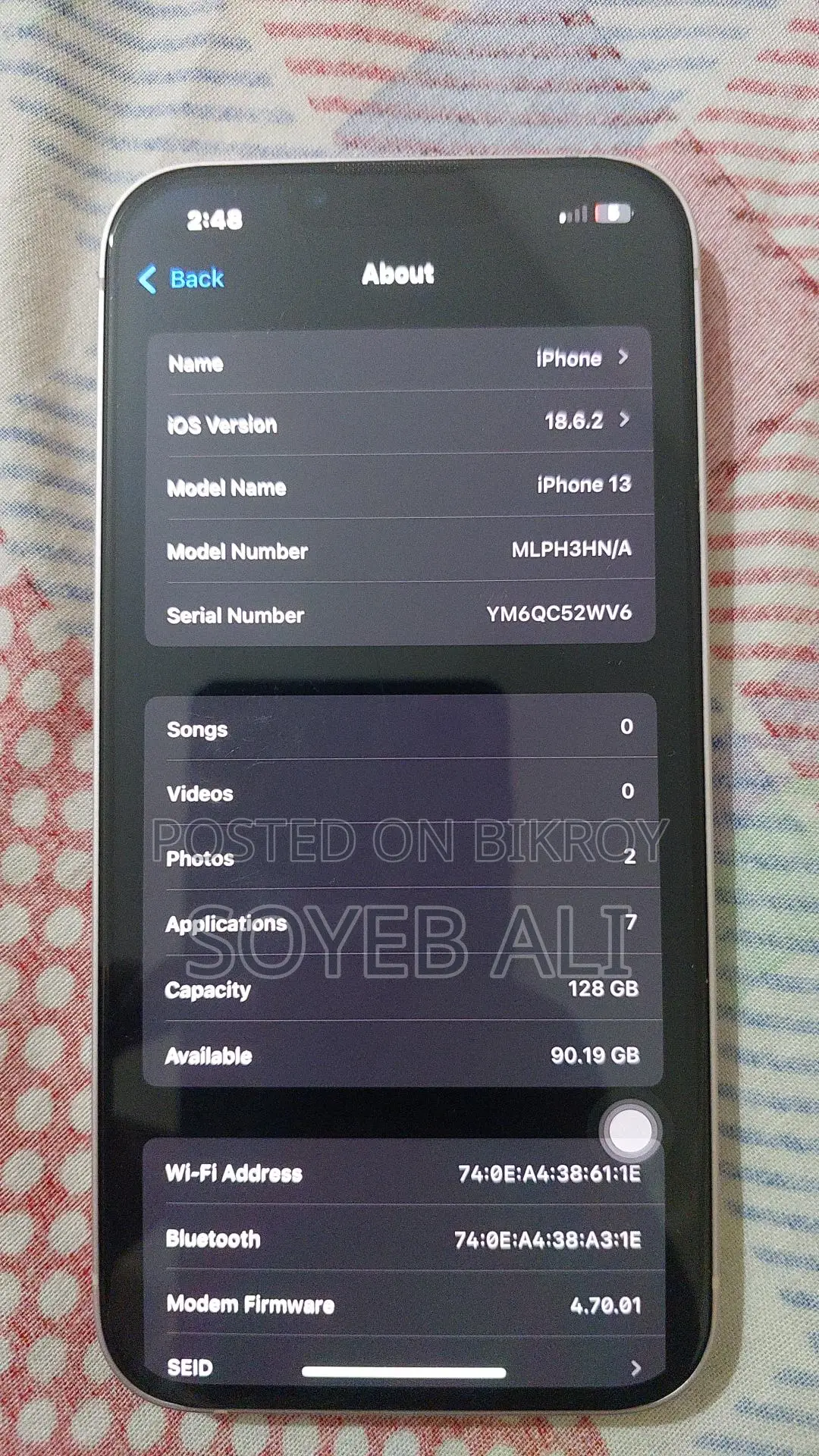 Apple iPhone 13 (Used)