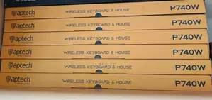 Aptech Wireless Keyboard Mouse Combo P740W with 1 Year Warranty