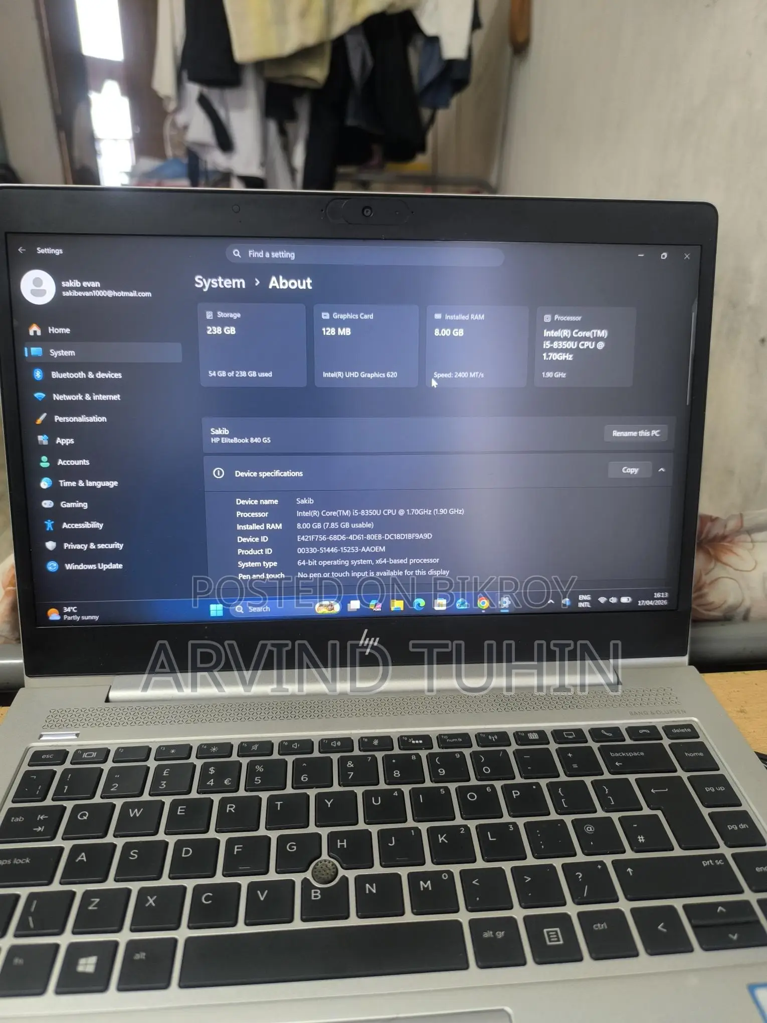 HP Elitebook G840 G5