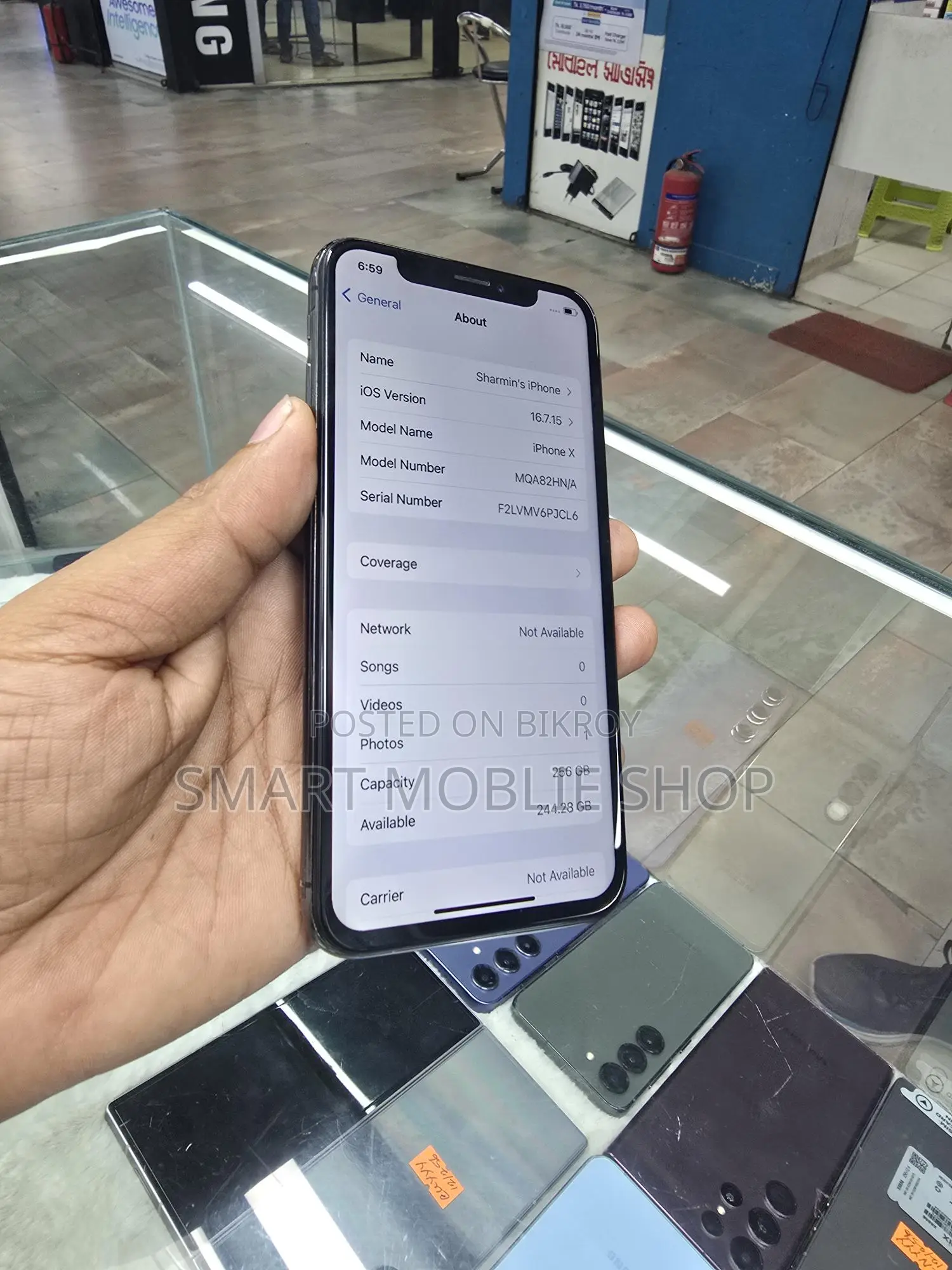 Apple iPhone X 256Gb (Used)