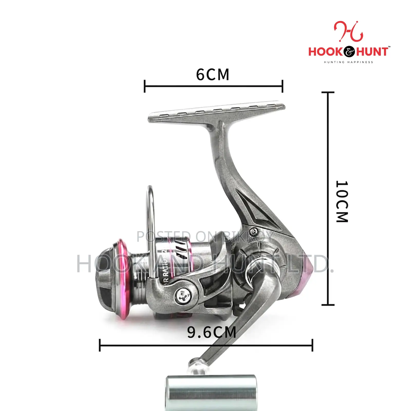 YO800–7000 Spinning Reel 13BB 5.2:1 Metal