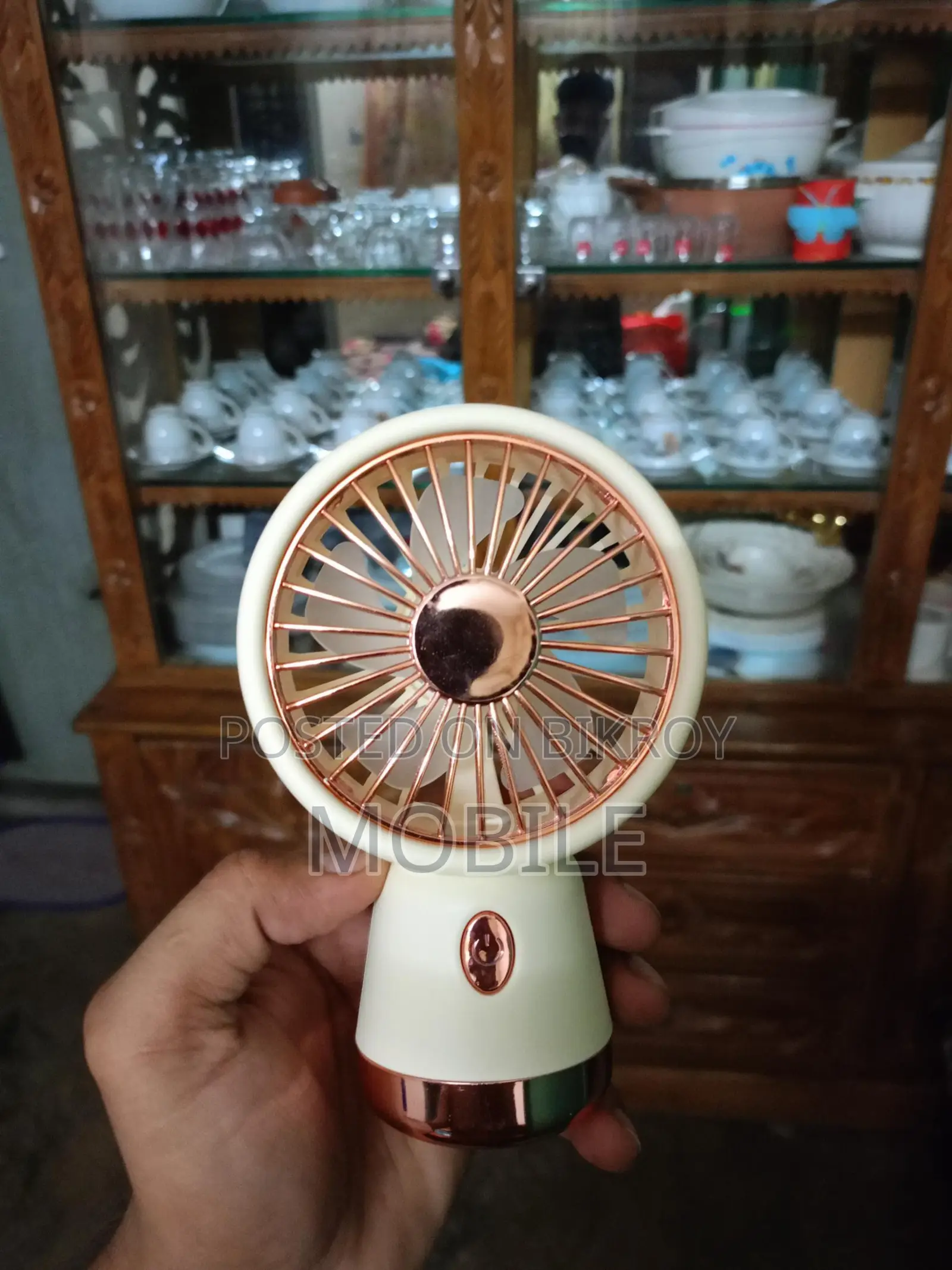 Portable Mini Charger Fan