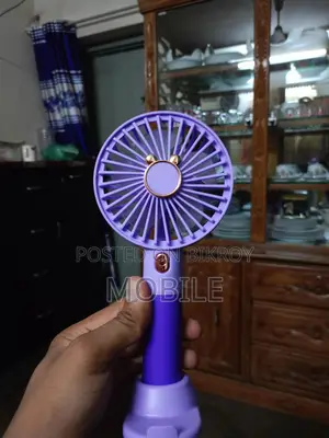 Portable Mini Charger Fan