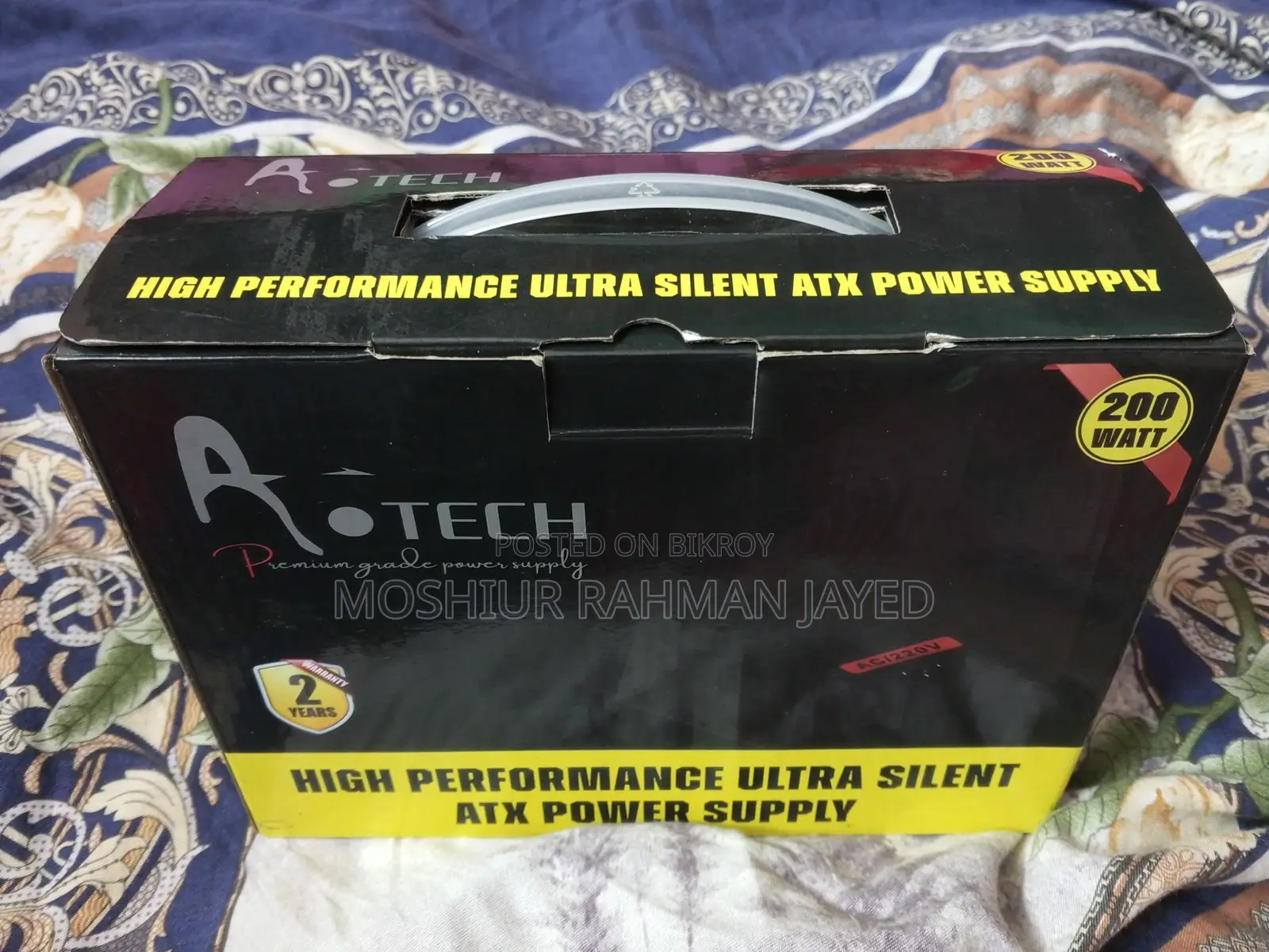 A. Tech Power Supply 200w