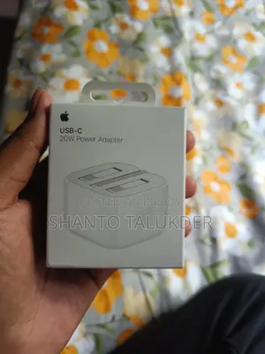 অ্যাপল ২০ ওয়াট অ্যাডাপ্টার + ক্যাবল অরিজিনাল