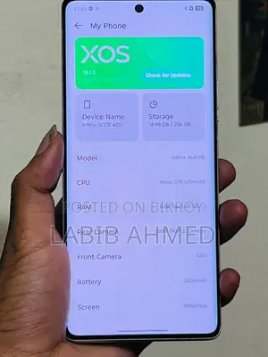 Infinix Note 40s 8/256 (Used)