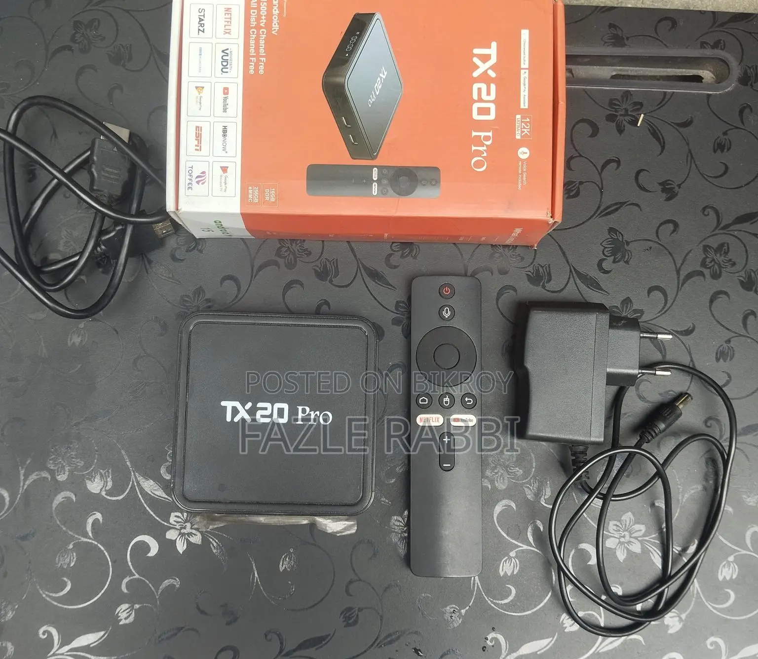 TX20 Pro Smart TV Box for Sale (Almost new)