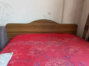 Single bed with mattress and topper