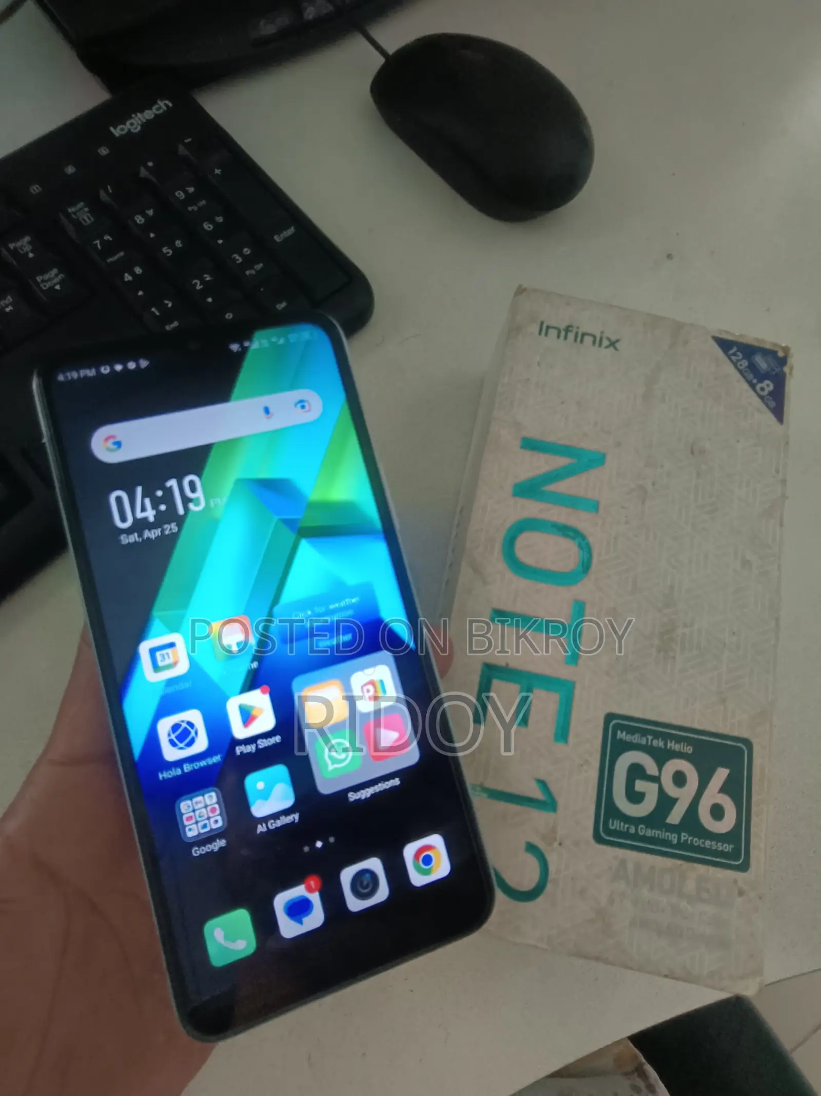 Infinix Note 12 G96 (8+8/128) (Used)