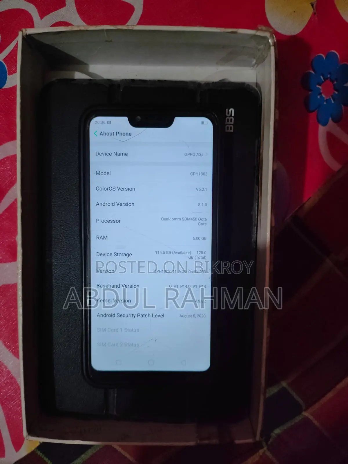 OPPO A3s (Used)