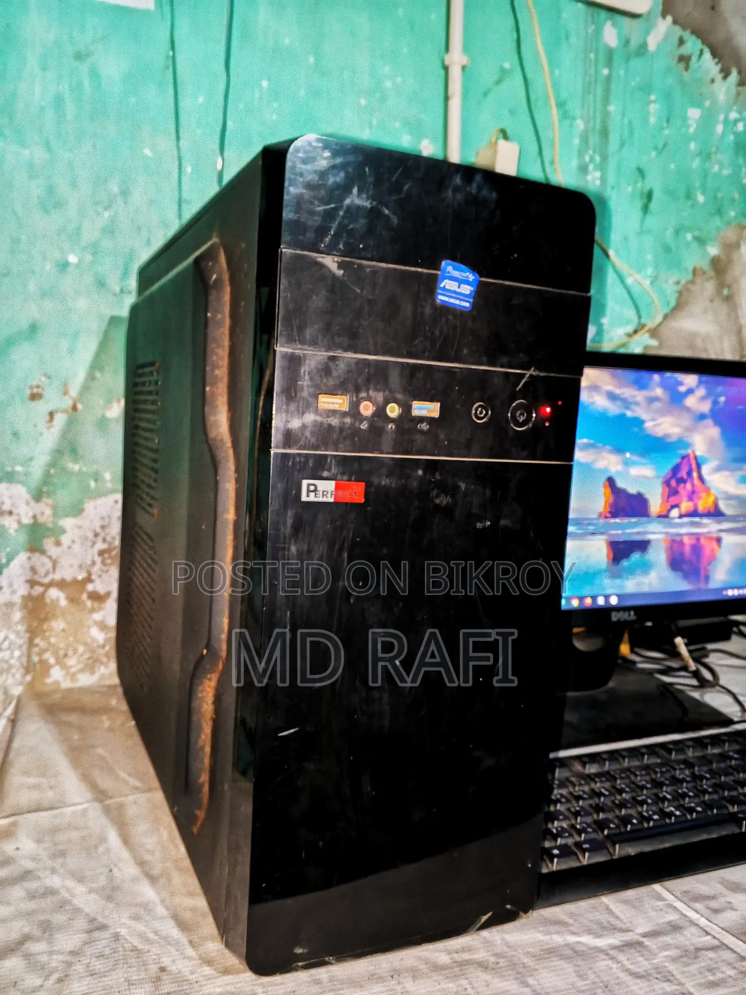 Pc Computer & DELL 19" Monitor