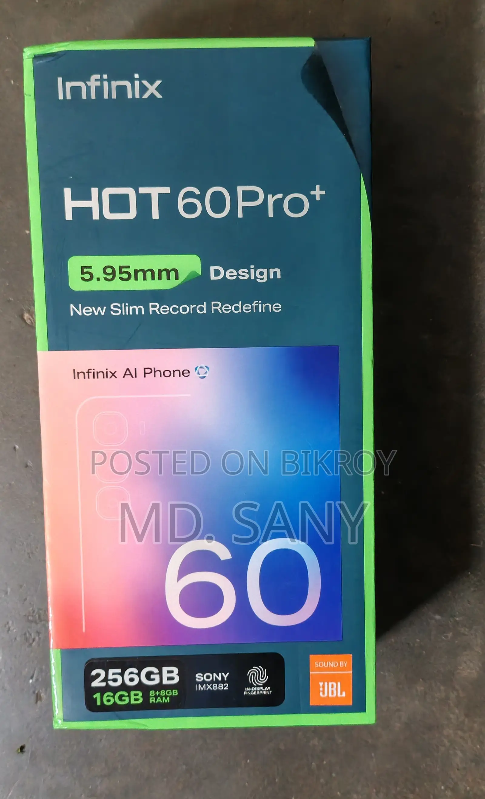 Infinix Hot 60 Pro Plus Original (Used)