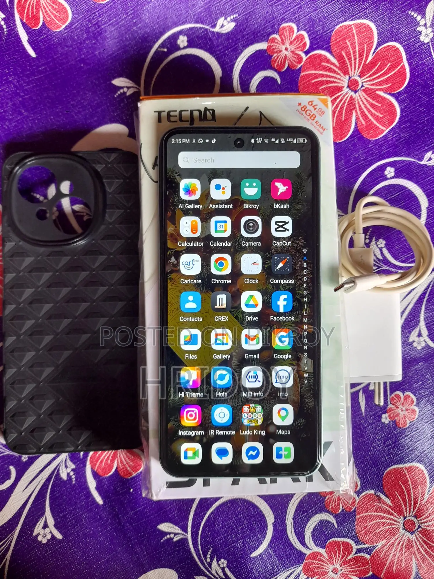Tecno Spark Go 1 . (Used)