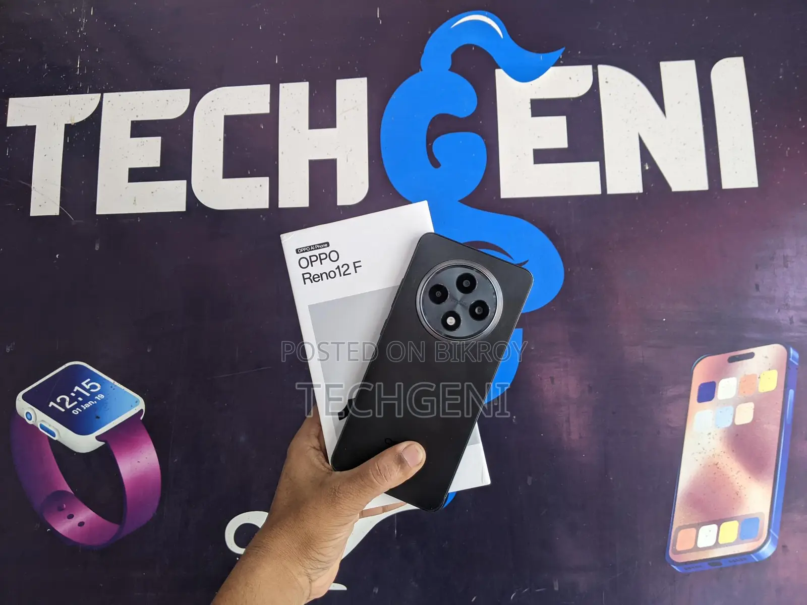 OPPO Reno 12F (8/256)GB (Used)