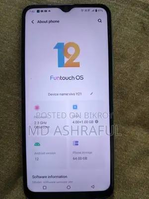 Vivo Y21 (Used)