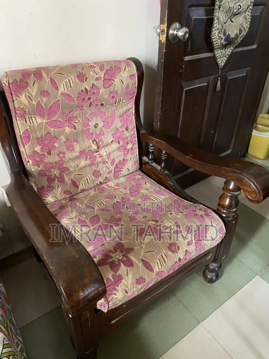 3 Seater Sofa and 2 Single Along with a Tea Table for Sale