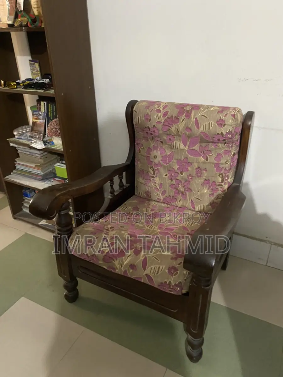 3 Seater Sofa and 2 Single Along with a Tea Table for Sale