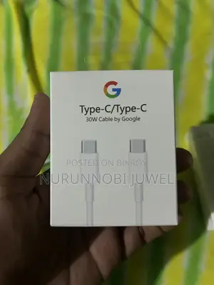 Google 30 W Charger And Cable