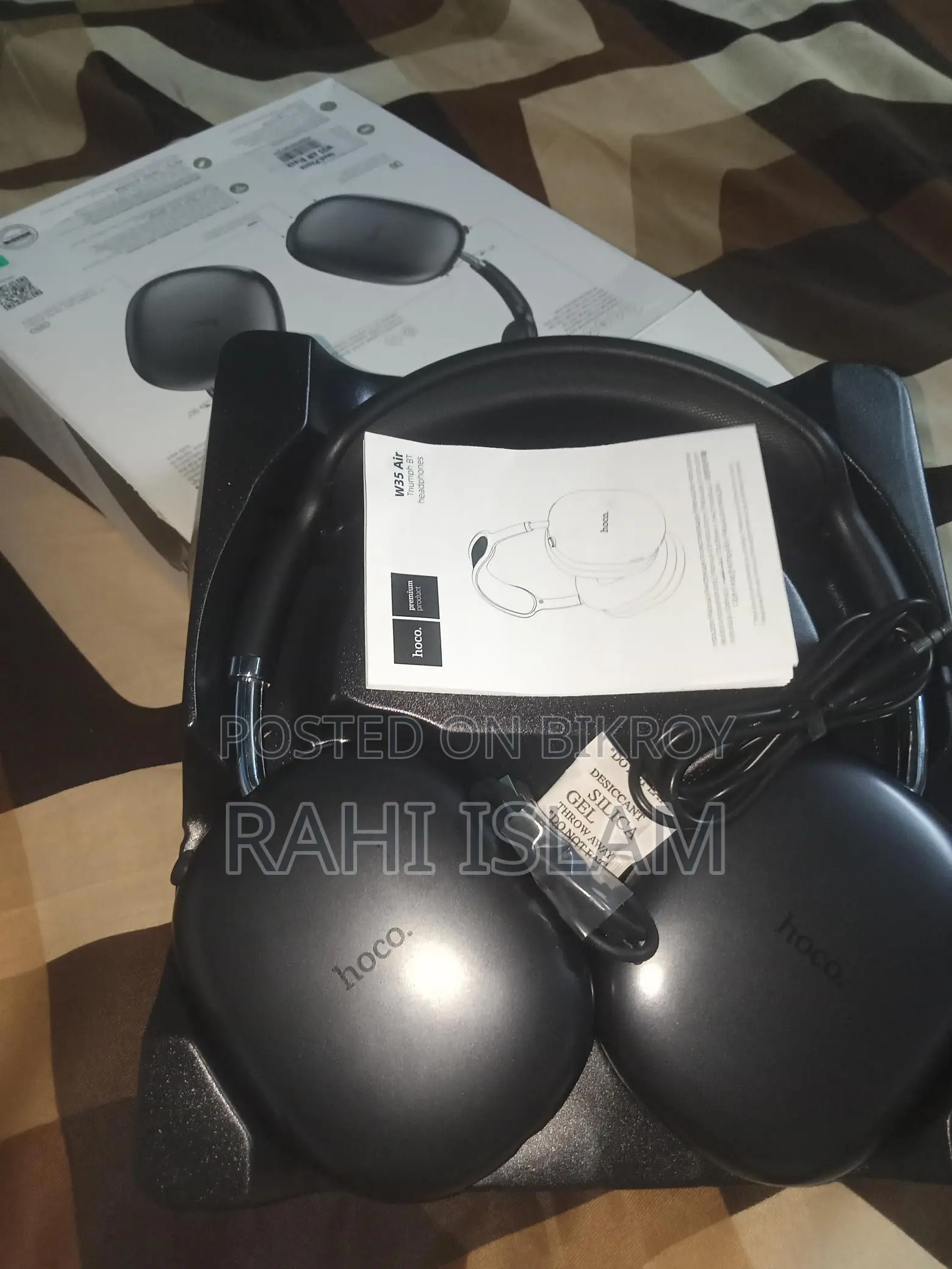 Hoco w35 Air Bluetooth Wireless Headphone