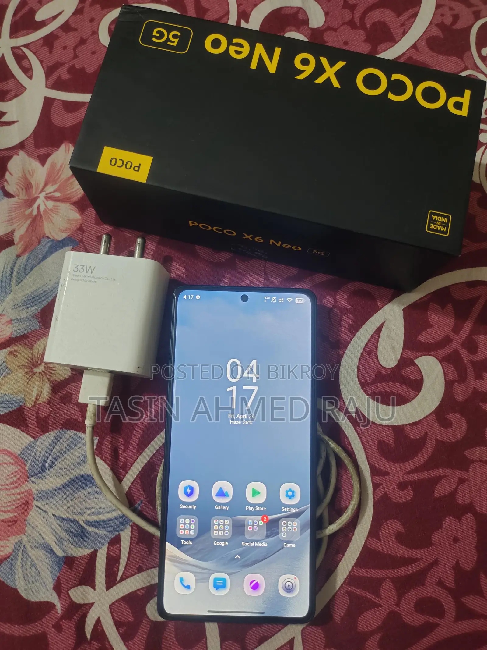 Xiaomi Poco X6 Neo 5G 8/128 (Used)