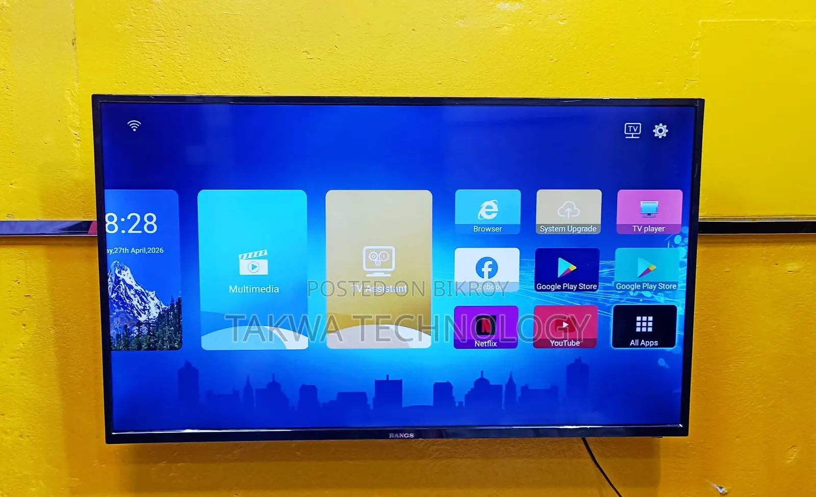 Rangs 43 Inch Smart TV