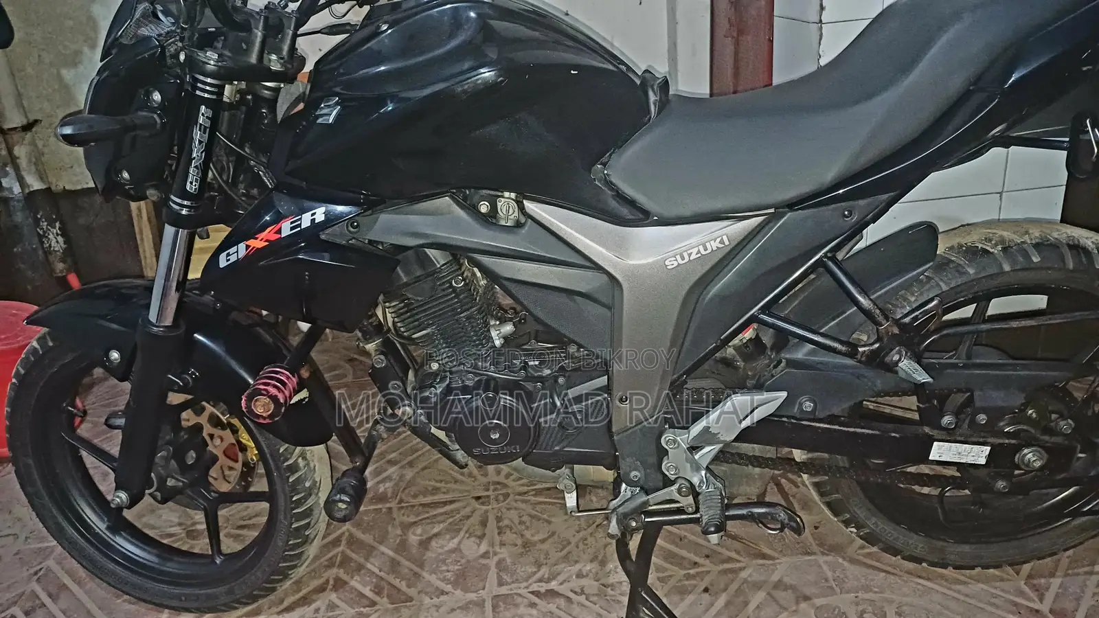 Suzuki Gixxer Monotone . 2024
