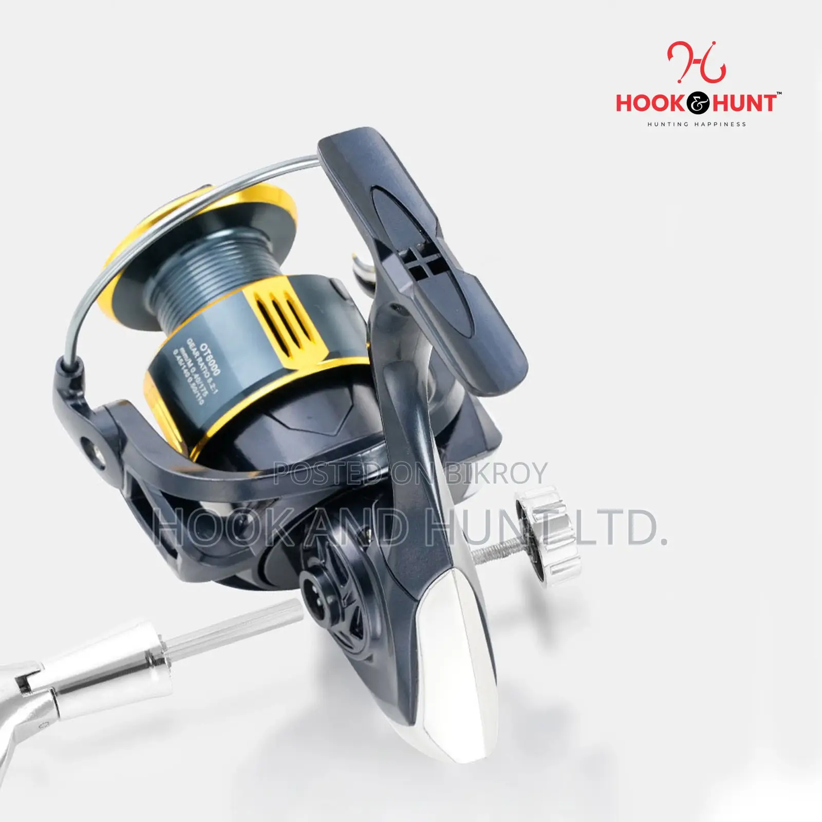 OT Double Rocker Spinning Reel 2000–7000 Long Cast