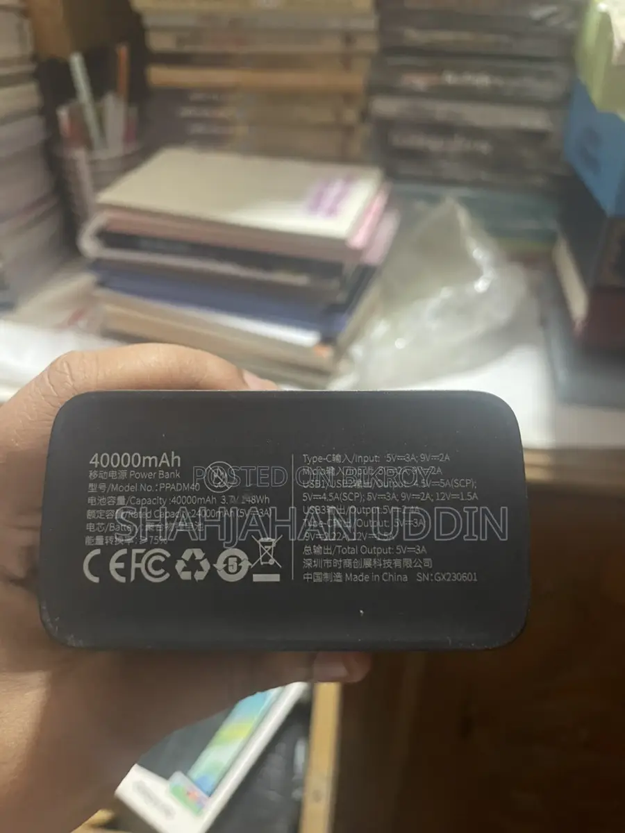 Baseus Adaman Metal Digital Display Quick Charge Power Bank 22.5w