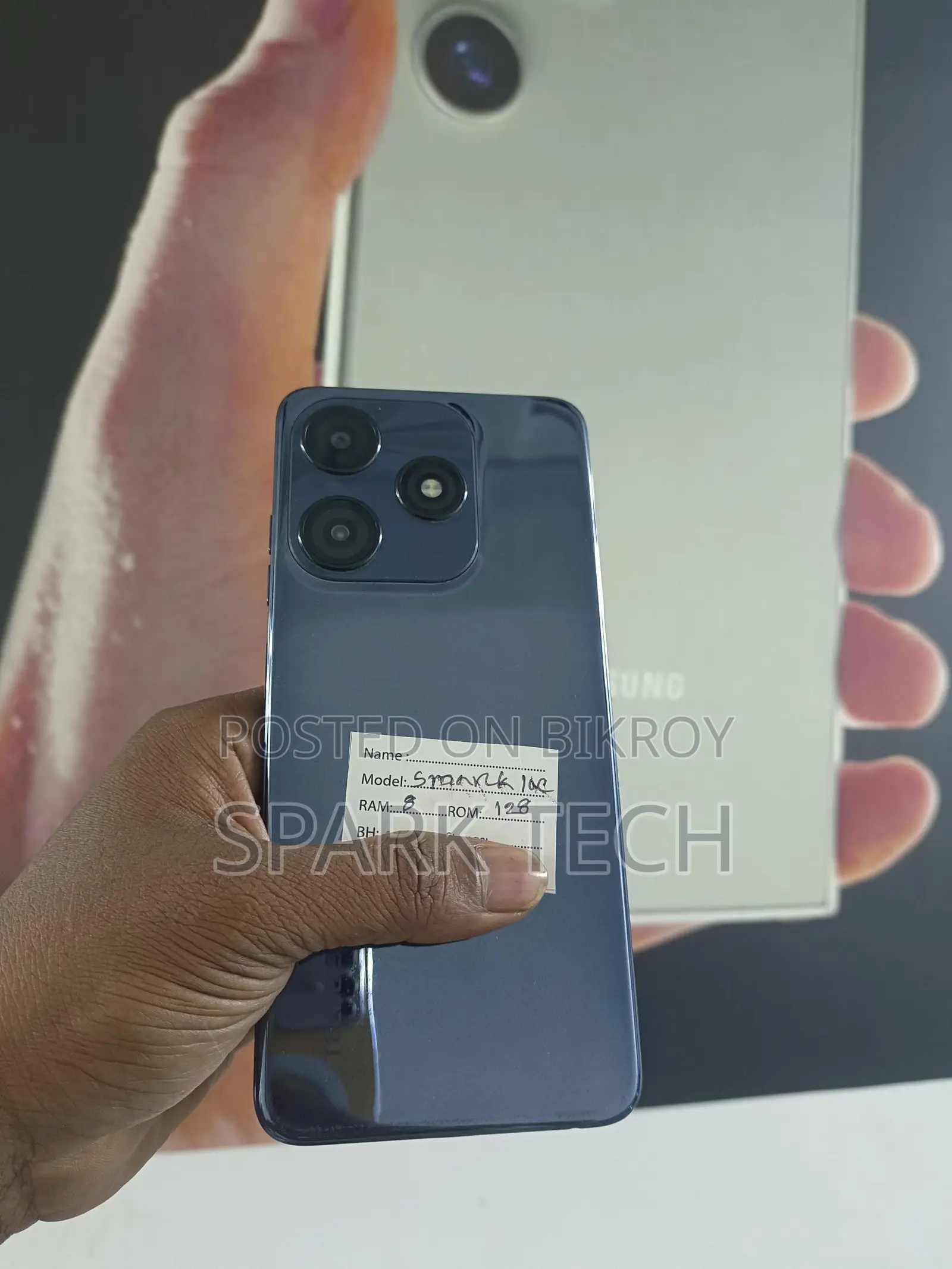 Tecno Spark 10 8/128GB (ব্যবহৃত)