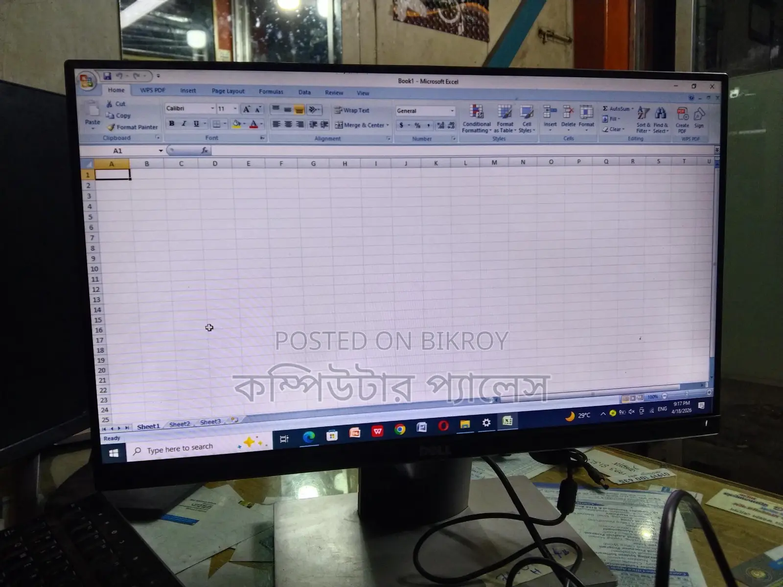 100% Full Fresh IPS Borderless 22-Inch Monitor