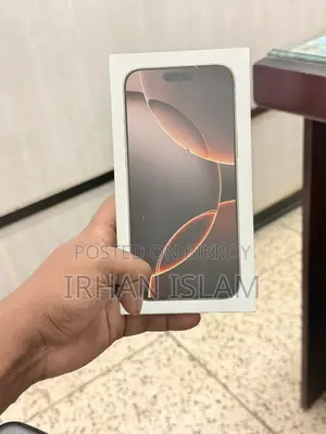 Apple iPhone 16 Pro Max 256 gb. golden color (Used)