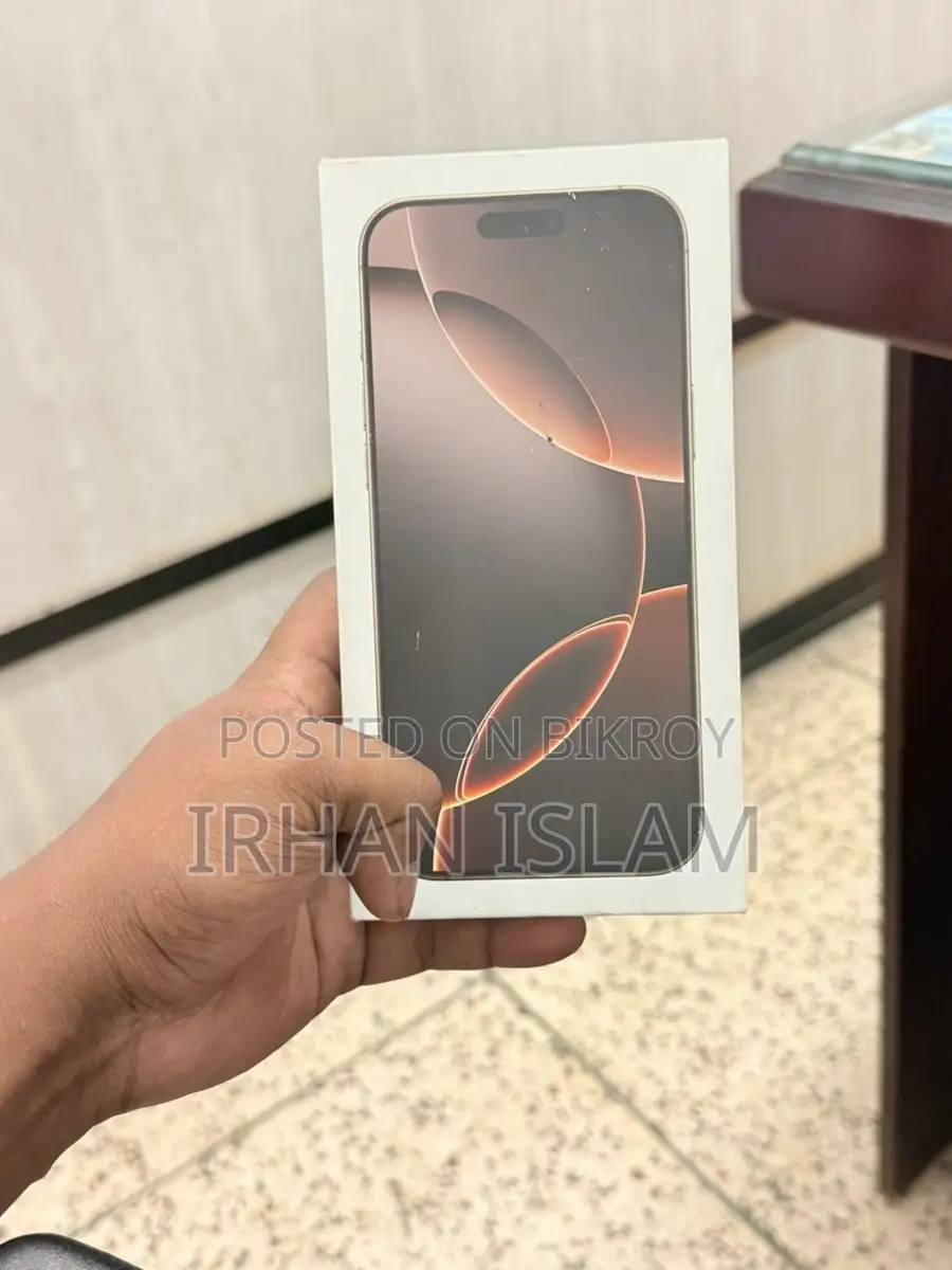 Apple iPhone 16 Pro Max 256 gb. golden color (Used)