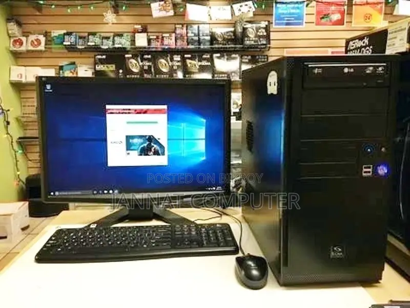 Computer Set Dual Core + RAM 4GB + HDD 320GB + ASUS 19" LED