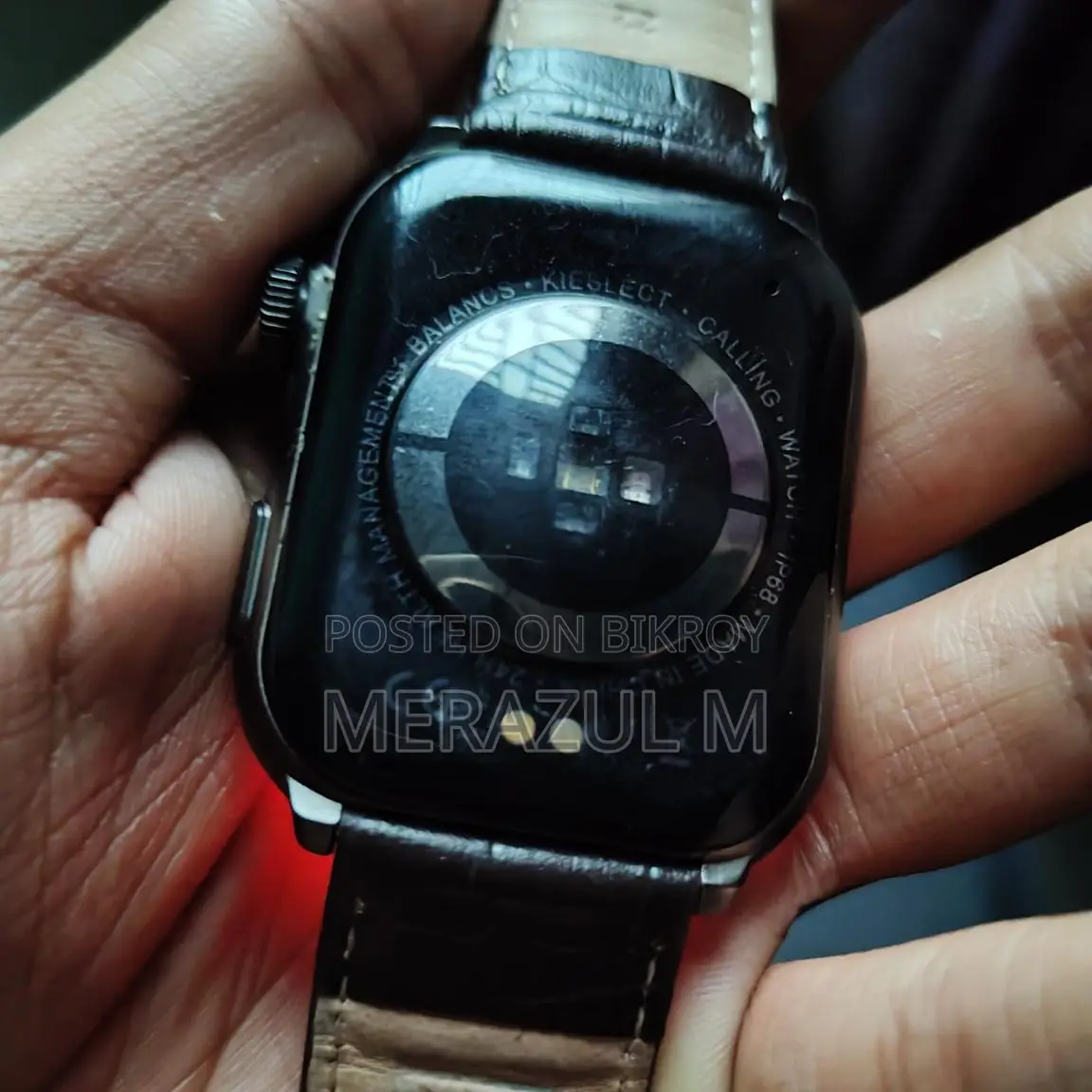 kieslect Blancs Amoled Curved Smartwatch