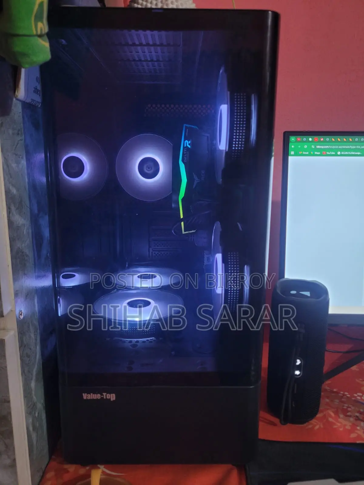 Gaming PC – AMD Ryzen 7 5700G, 16GB RAM, 1TB HDD Like New