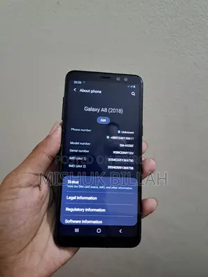 Samsung Galaxy A8 Box included (Used)