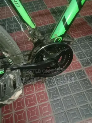 The bicycle has some minor issues