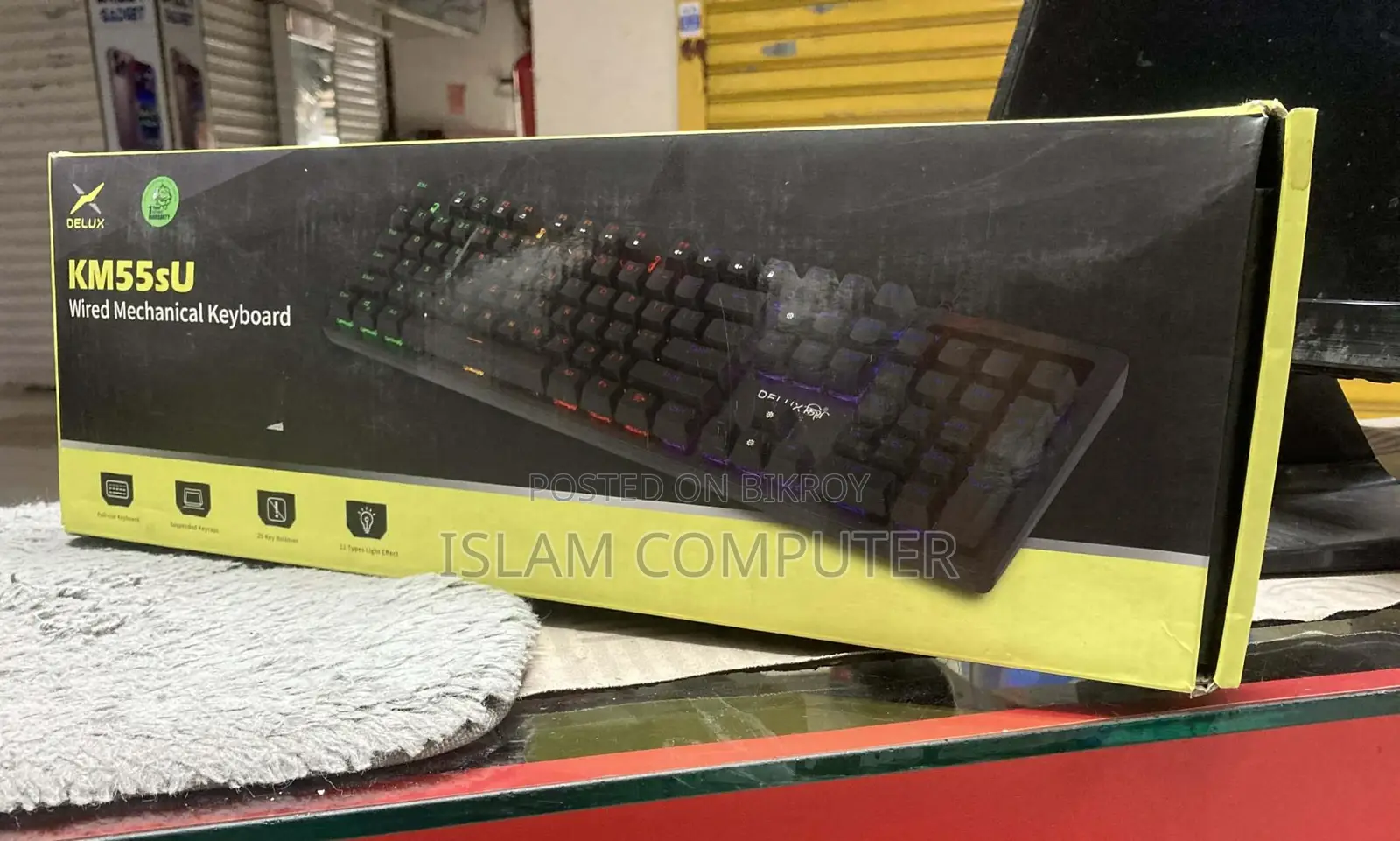 DELUX Km55su Wired Mechanical Keyboard