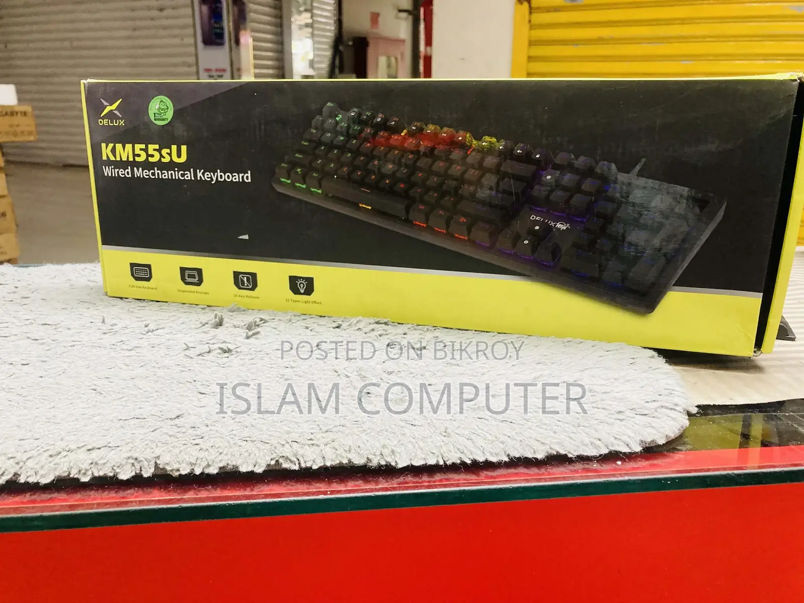 DELUX Km55su Wired Mechanical Keyboard