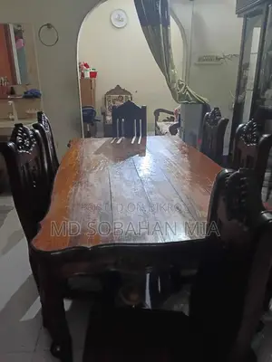 Shilkoroi Dining Table 6 Chair