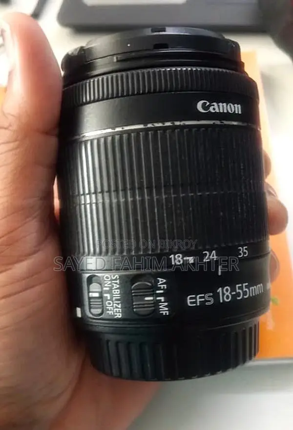 Canon Eos 700d Dslr Camera + 18-55mm Lens (Good Condition)