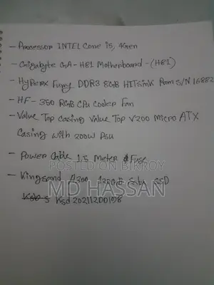 I5, 8gb PC sell Emergency