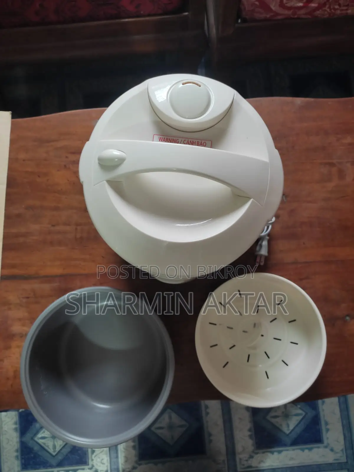 Electric Rice Cooker Sr-tej10 1-liter Non-stick
