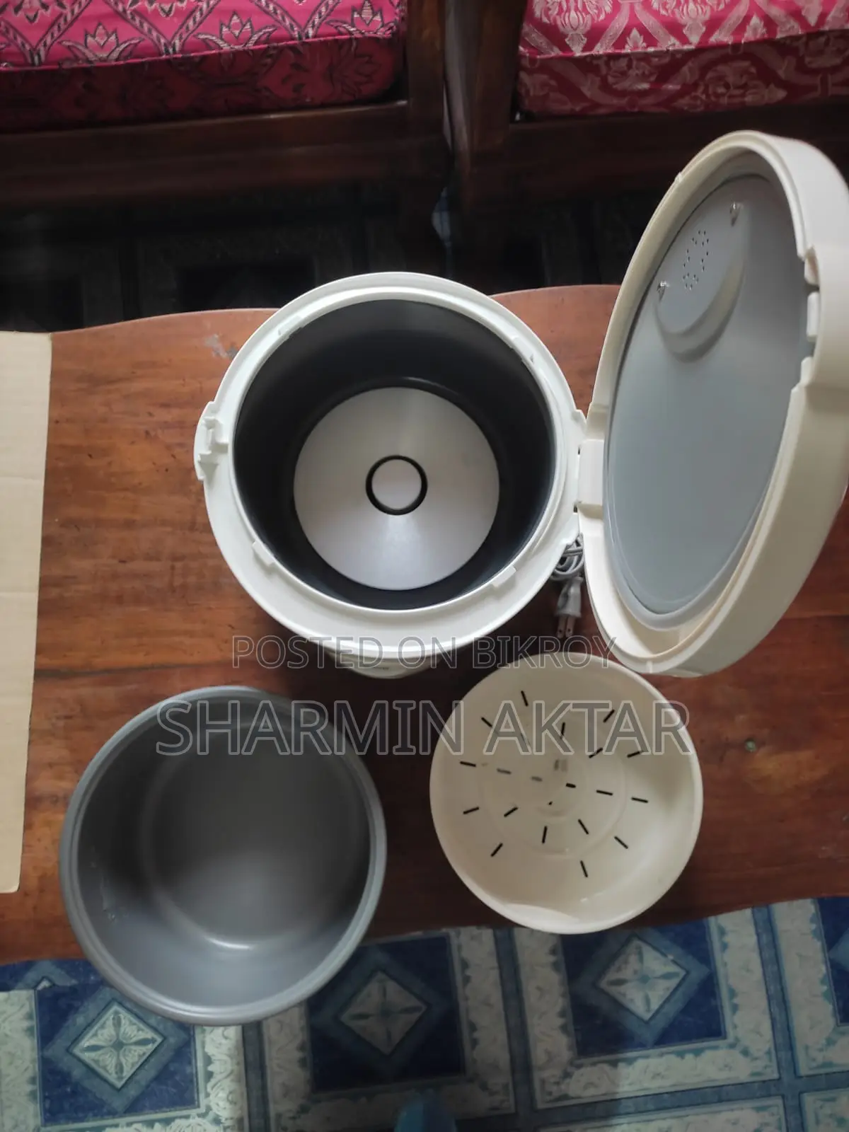 Electric Rice Cooker Sr-tej10 1-liter Non-stick