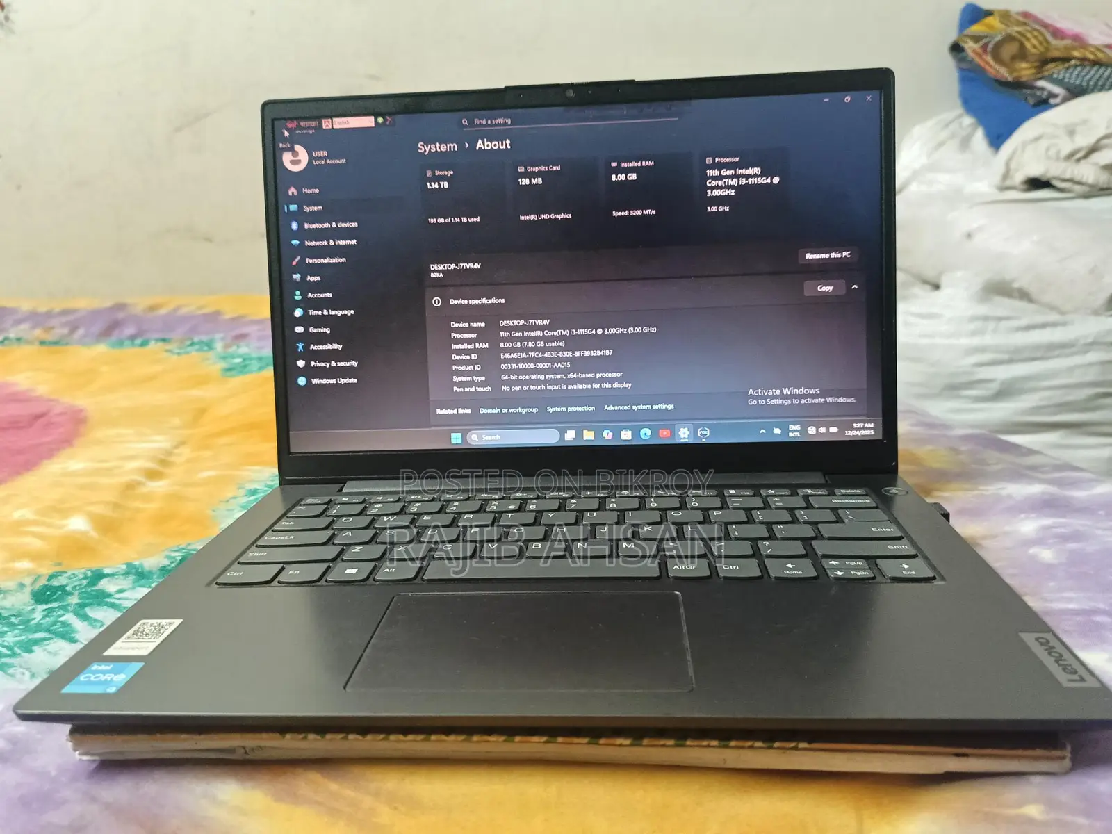 Laptop for sale