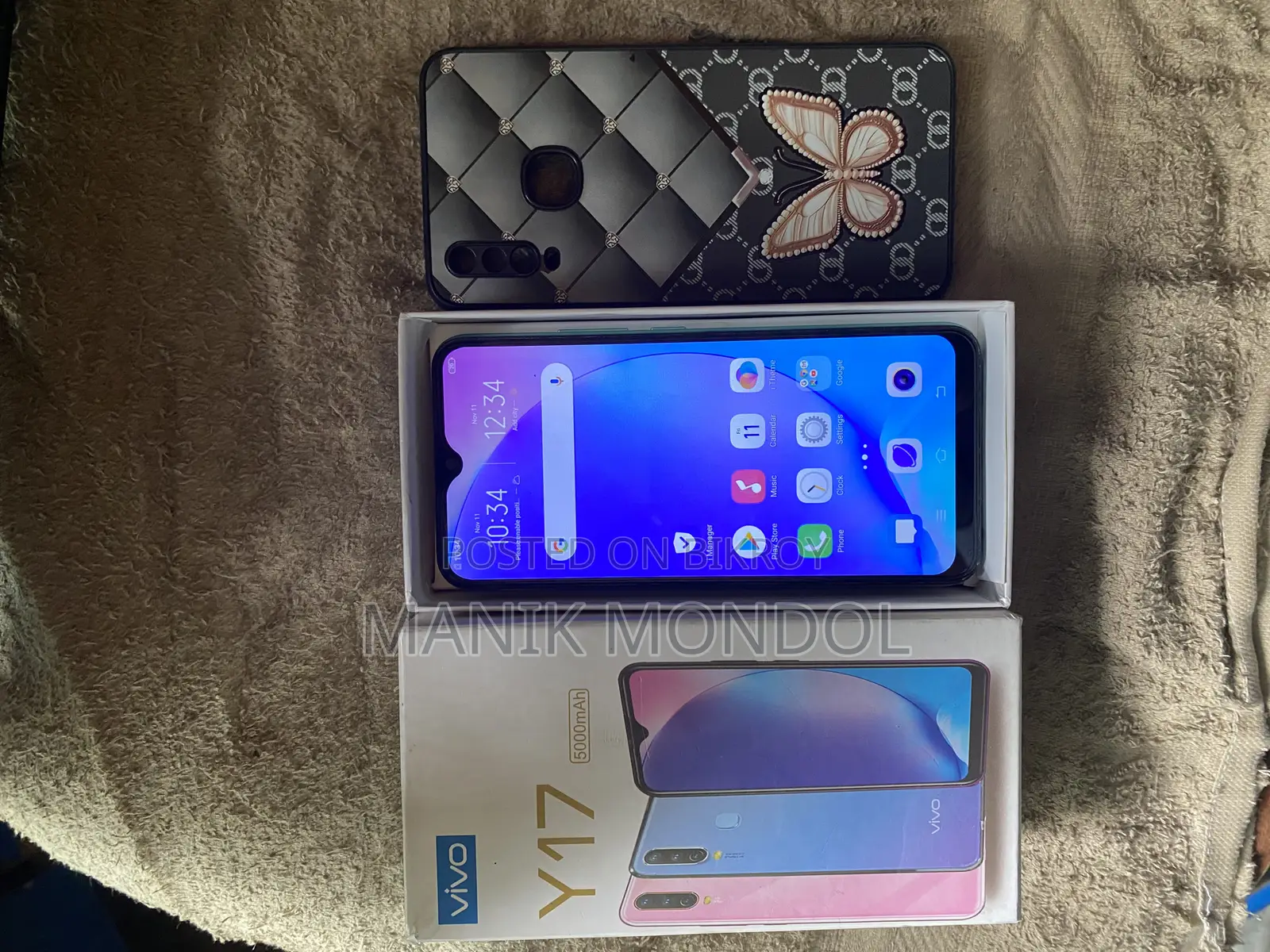 Vivo Y17 8/256 full box (Used)