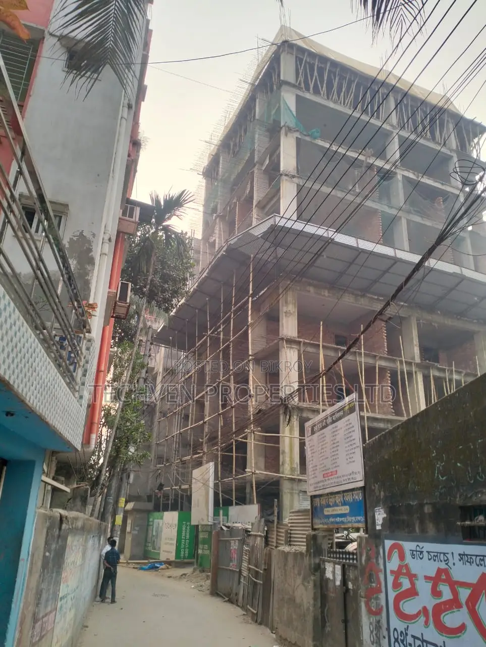 ১৭০০ বর্গফুট ফ্ল্যাট @ আগারগাঁও এসপি রোড, লেকভিউ মসজিদ, ৬৭৫০ টাকা বর্গফুটে