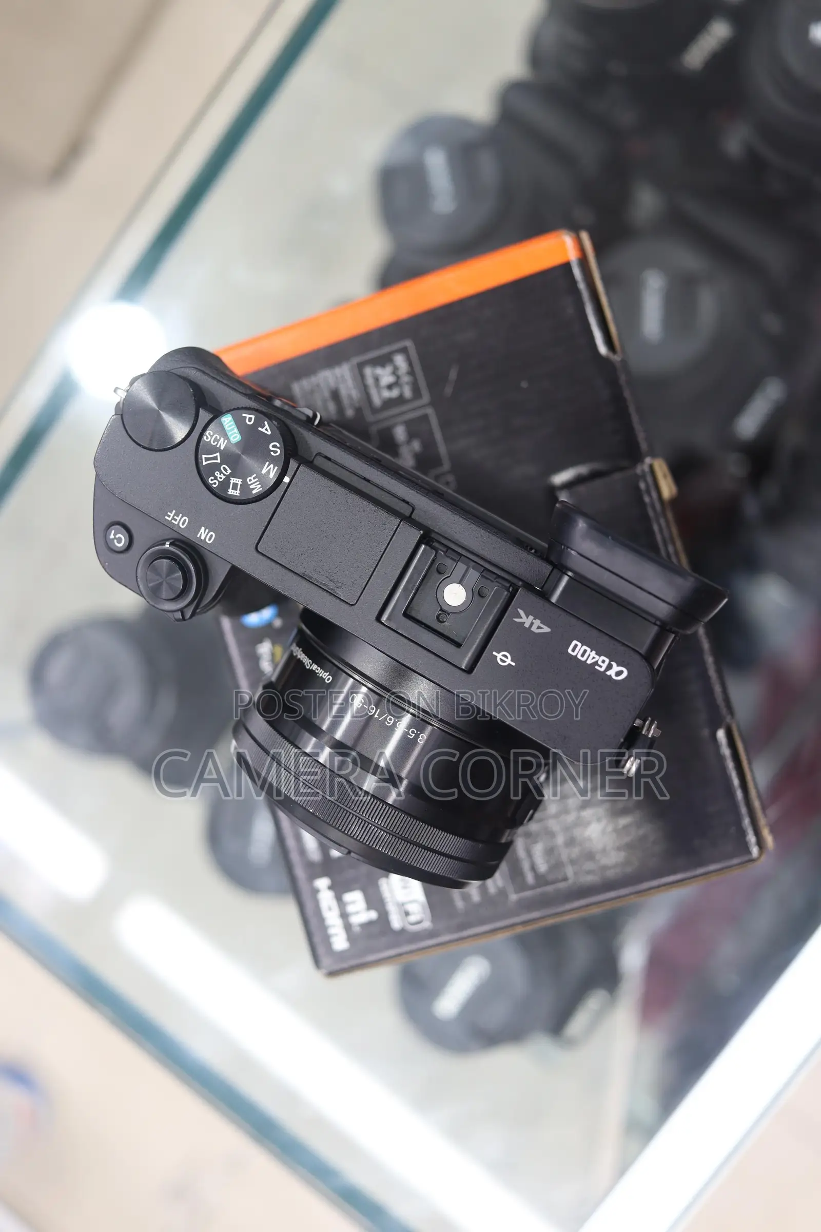 Sony 6500 camera with 16-50mm lens